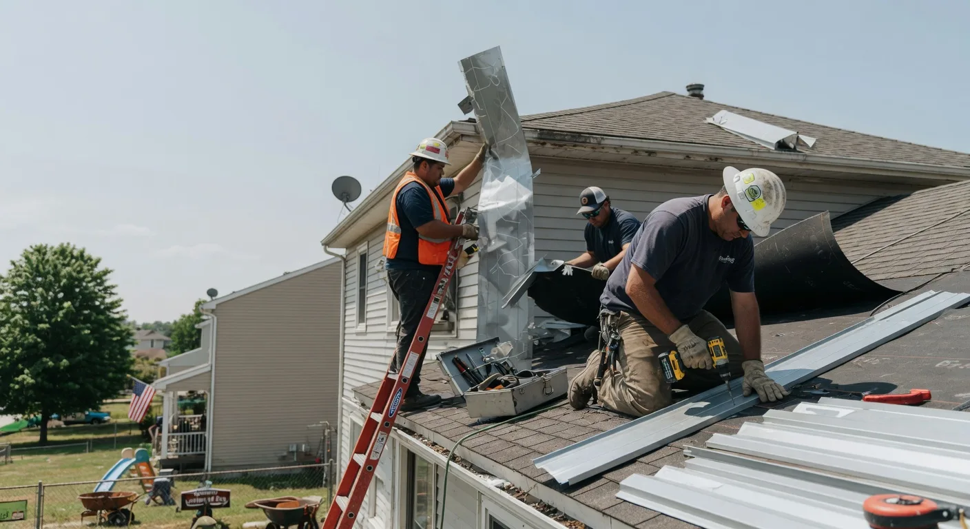 Metal Roof Inspection in New Hartford, IA